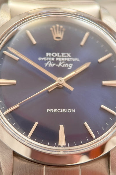 Rolex Air-King - 5500 - Edelstahl - Tritium - Jahr: 1972/1973 - Automatik - 34mm - Vintage!! - Premium Luxusuhr - Bild 11