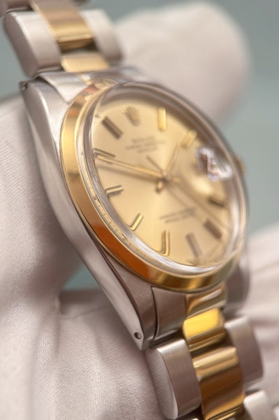 Rolex Datejust 36 - 1600 - Edelstahl/Gelbgold - Jahr: 1973/1974 - Tritium - Vintage! - Premium Luxusuhr - Bild 10