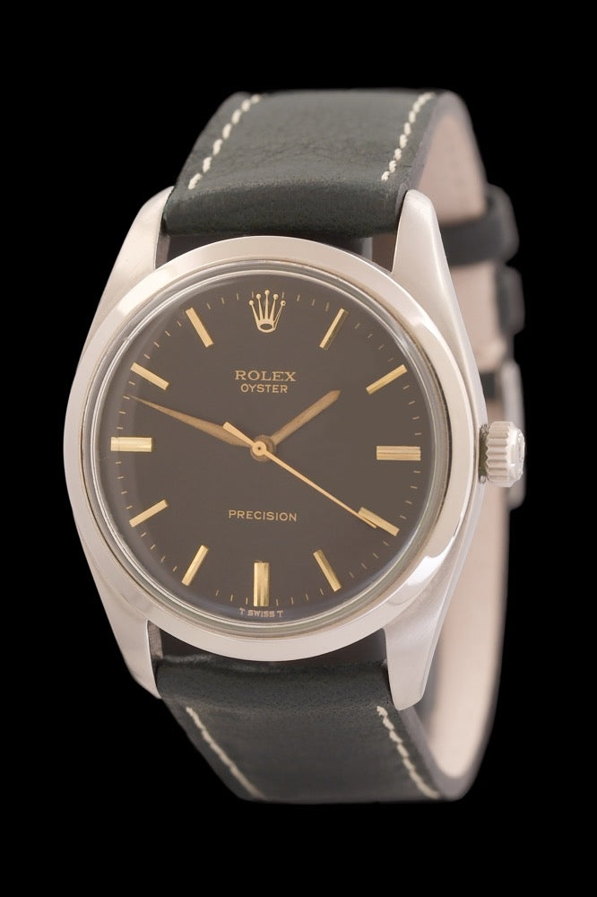 Rolex "Jumbo" Oyster Precision - 6424 - Edelstahl -Tritium - Handaufzug - 36mm - Vintage!! - Premium Luxusuhr - Bild 1