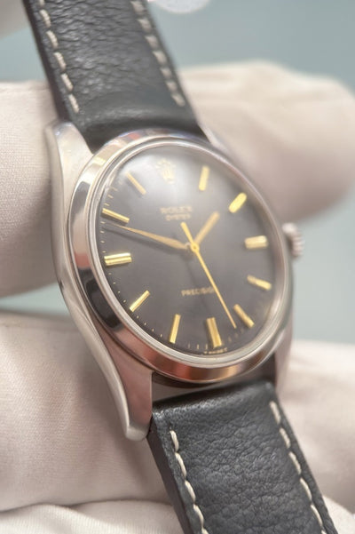 Rolex "Jumbo" Oyster Precision - 6424 - Edelstahl -Tritium - Handaufzug - 36mm - Vintage!! - Premium Luxusuhr - Bild 9