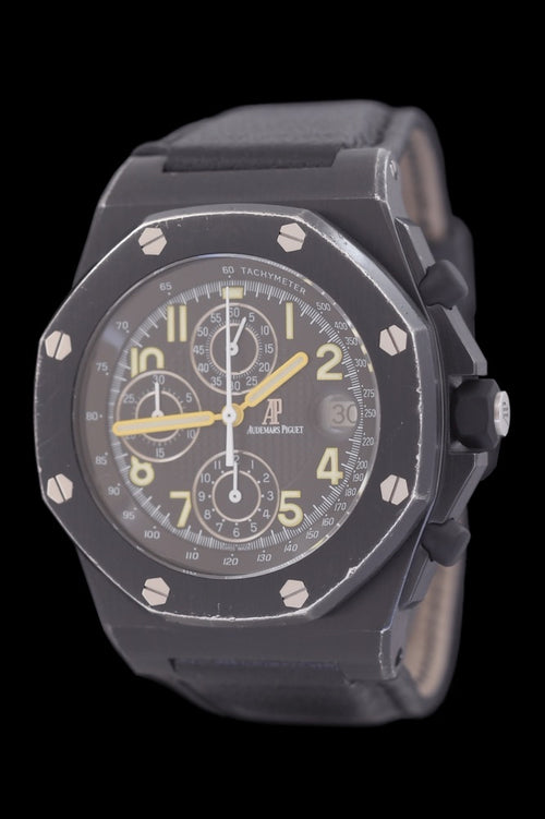 Audemars Piguet Royal Oak Offshore &quot;End of Day&#039;s&quot; - 25770SN - Box &amp; Deutsche Papiere - Jahr: 1999 - Automatik - 42mm - Limited Edition im Originalzustand!! TOP!!! - Premium Luxusuhr - Bild 1