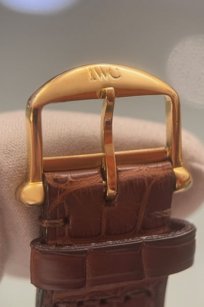 IWC Da Vinci Perpetual Calendar - IW3750 - 18 Karat Gelbgold - IWC Box + Papiere - Jahr: 1992 - Automatik - 39mm - Servicebeleg! - Premium Luxusuhr - Bild 15
