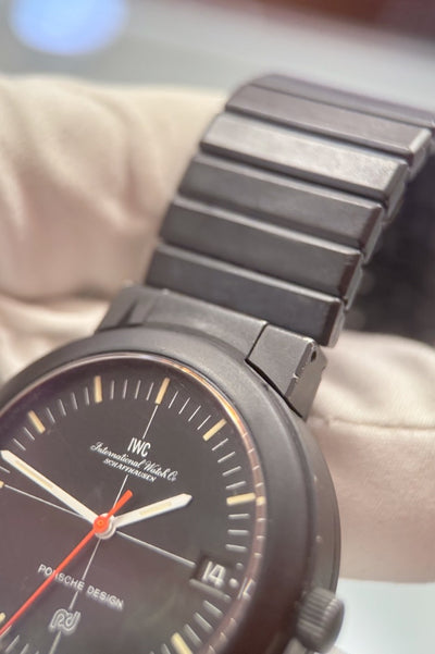 IWC Porsche Design Kompassuhr - IW3510 - Aluminium - Cal. 375 - 70er Jahre - 40mm - Automatik - Premium Luxusuhr - Bild 11