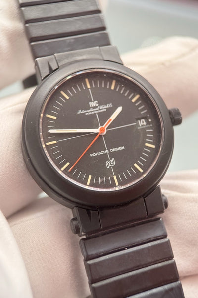 IWC Porsche Design Kompassuhr - IW3510 - Aluminium - Cal. 375 - 70er Jahre - 40mm - Automatik - Premium Luxusuhr - Bild 12