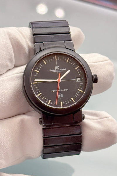 IWC Porsche Design Kompassuhr - IW3510 - Aluminium - Cal. 375 - 70er Jahre - 40mm - Automatik - Premium Luxusuhr - Bild 2