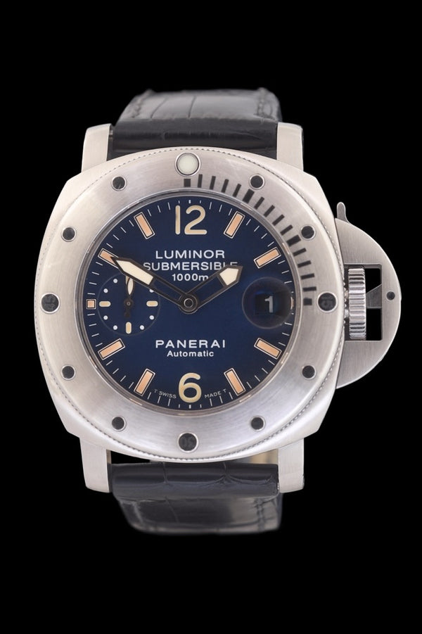Panerai Luminor Submersible &quot;La Bomba&quot; - PAM00087 - Edelstahl - Box &amp; Papiere - Jahr: 12/2004 - 44mm - Automatik - Premium Luxusuhr - Bild 1