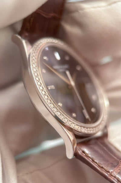 Patek Phillippe Calatrava + PP. Manschettenknöpfe - 5297G - Weissgold/Diamanten - Box &amp; Papiere - Jahr: 11/2021 - 38mm - Set!!! - Premium Luxusuhr - Bild 14