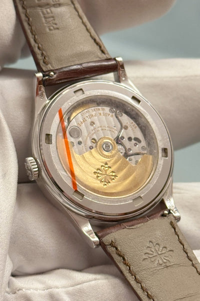 Patek Phillippe Calatrava + PP. Manschettenknöpfe - 5297G - Weissgold/Diamanten - Box &amp; Papiere - Jahr: 11/2021 - 38mm - Set!!! - Premium Luxusuhr - Bild 8