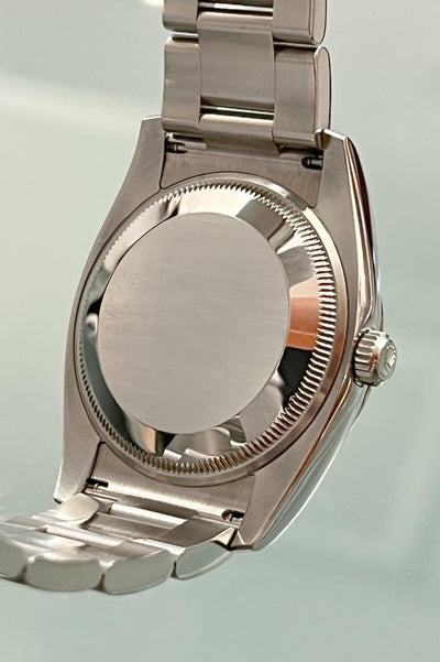 Rolex Date - 34 mm - Ref. 115234 - Box &amp; Papiere - Edelstahl - Automatik - Rose Zifferblatt - Jahr: 2015 - Premium Luxusuhr - Bild 6