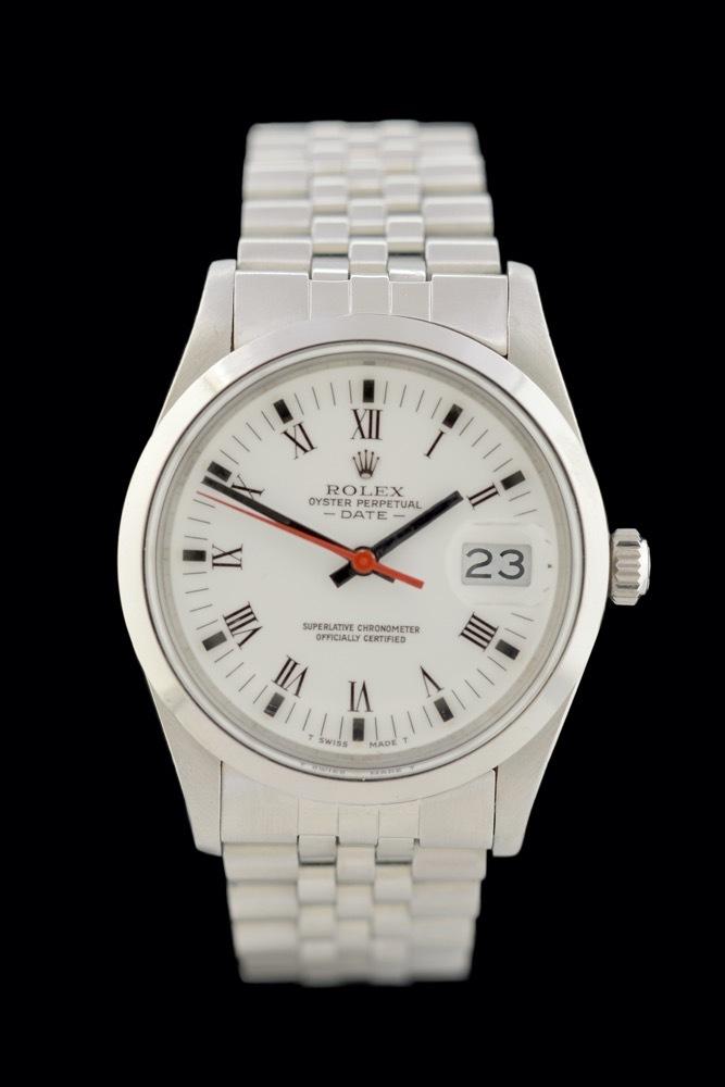Rolex Date - Ref. 15000 - Automatik - 34 mm - Tritium - ca. 1982-1983 - Premium Luxusuhr - Bild 1