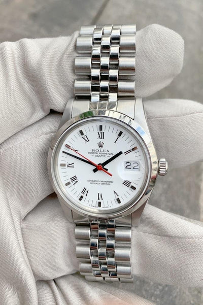 Rolex Date - Ref. 15000 - Automatik - 34 mm - Tritium - ca. 1982-1983 - Premium Luxusuhr - Bild 2