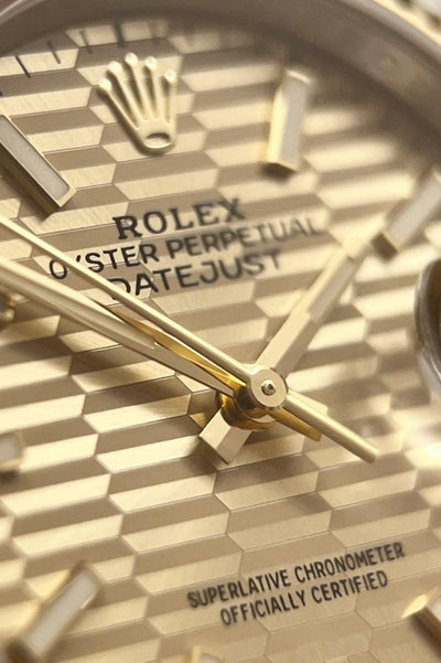 Rolex Datejust - 36 mm - Ref. 126233 - Neu - Box &amp; Deutsche Papiere - Stahl / 18k Gelbgold - New Gold Dial - Jahr: 2022 - NEU - Premium Luxusuhr - Bild 6