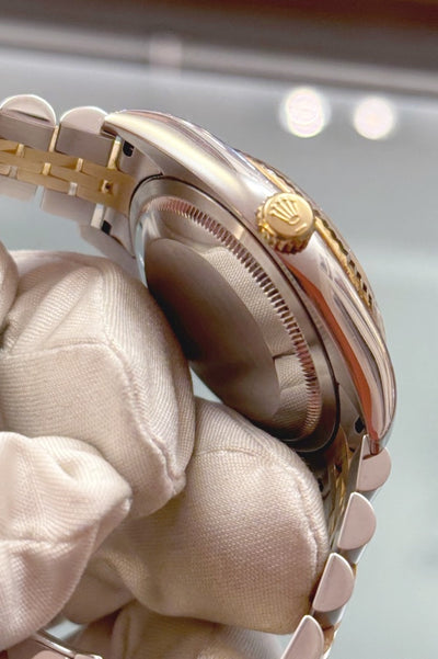Rolex Datejust 36 - 116233 - Computer Dial/Diabesatz - Box/Papiere - Jahr: 12/2011 - Edelstahl/Gelbgold - Top! - Premium Luxusuhr - Bild 9
