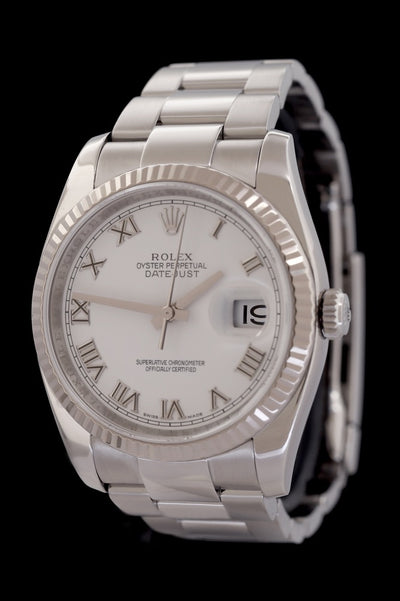 Rolex Datejust 36 - 116234 - Edelstahl/Weissgold - Box/Papiere - LC100 - Jahr: 2011 - Automatik - Schöner Zustand! - Premium Luxusuhr - Bild 1