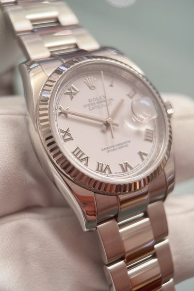 Rolex Datejust 36 - 116234 - Edelstahl/Weissgold - Box/Papiere - LC100 - Jahr: 2011 - Automatik - Schöner Zustand! - Premium Luxusuhr - Bild 11