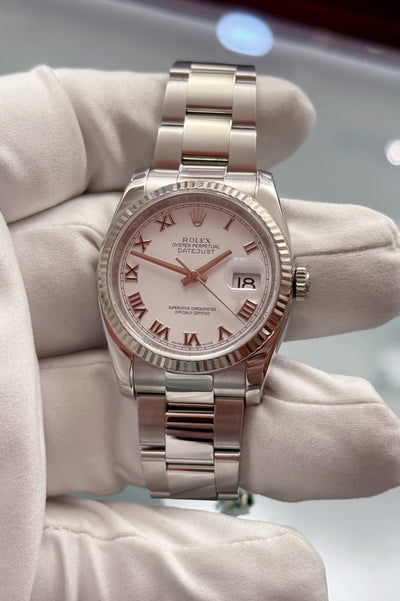 Rolex Datejust 36 - 116234 - Edelstahl/Weissgold - Box/Papiere - LC100 - Jahr: 2011 - Automatik - Schöner Zustand! - Premium Luxusuhr - Bild 2