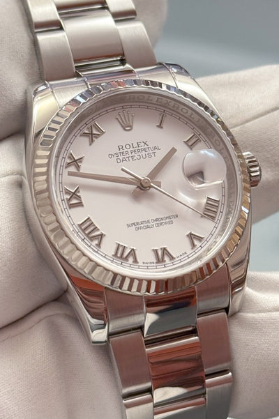 Rolex Datejust 36 - 116234 - Edelstahl/Weissgold - Box/Papiere - LC100 - Jahr: 2011 - Automatik - Schöner Zustand! - Premium Luxusuhr - Bild 3