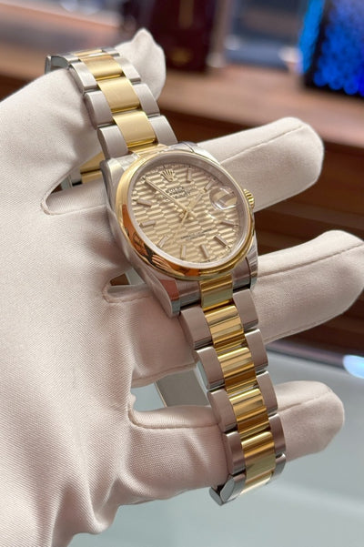 Rolex Datejust 36 - 126203 - Stahl/Gelbgold - Jahr: 10/2023 - Box/Papiere - Neu &amp; Ungetragen! - Premium Luxusuhr - Bild 11
