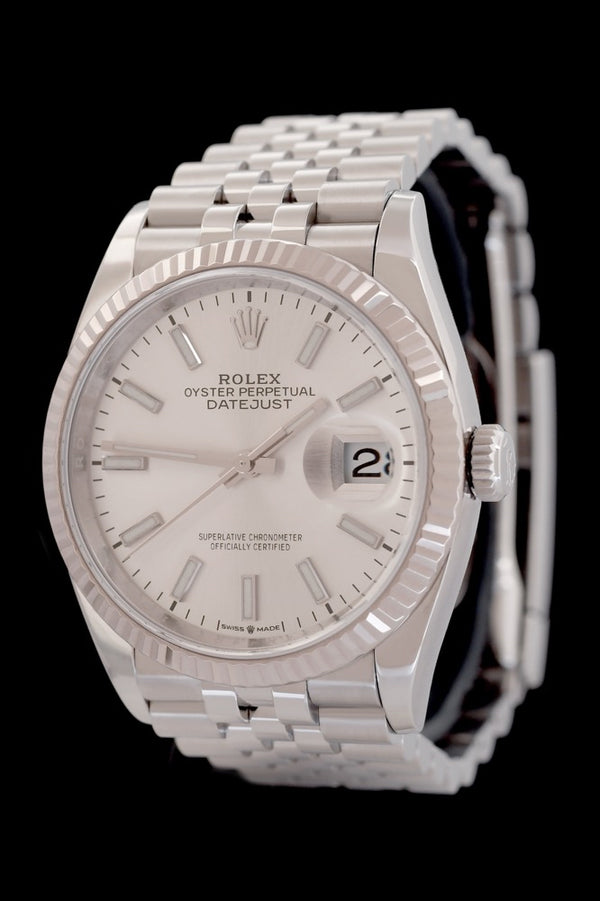 Rolex Datejust 36 - 126234 - Edelstahl/Weissgold - Jahr: 2020 - Box/Papiere - LC100 - Schöner Zustand! - Premium Luxusuhr - Bild 1