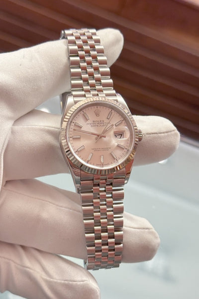 Rolex Datejust 36 - 126234 - Edelstahl/Weissgold - Jahr: 2020 - Box/Papiere - LC100 - Schöner Zustand! - Premium Luxusuhr - Bild 2