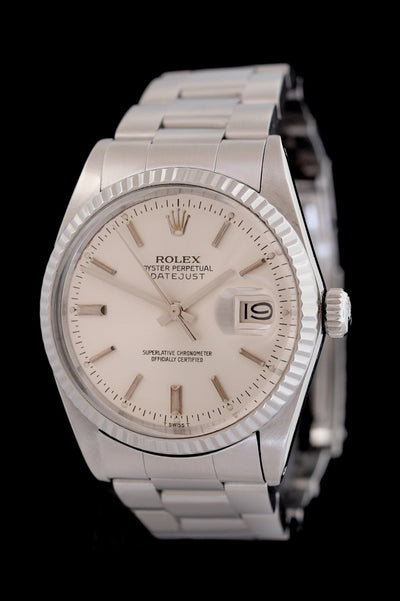 Rolex Datejust 36 - 16014 - &quot;Quickchange&quot; - Edelstahl/Weissgold - Oysterband - Jahr: 1982/1983 - Automatik - Vintage!! - Premium Luxusuhr - Bild 1