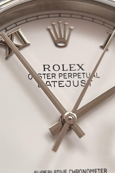 Rolex Datejust 36 - Ref. 16200 - Edelstahl - Oyster Band - Automatik - Römische Indizes - Jahr: ca. 2002/2003 - Premium Luxusuhr - Bild 8