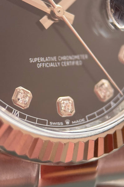 Rolex Datejust 41 - 126334 - Edelstahl/Weissgold - Bia/Black - Rolex Box &amp; EU-Papiere - Jahr: 08/2020 - Guter Zustand! - Premium Luxusuhr - Bild 10