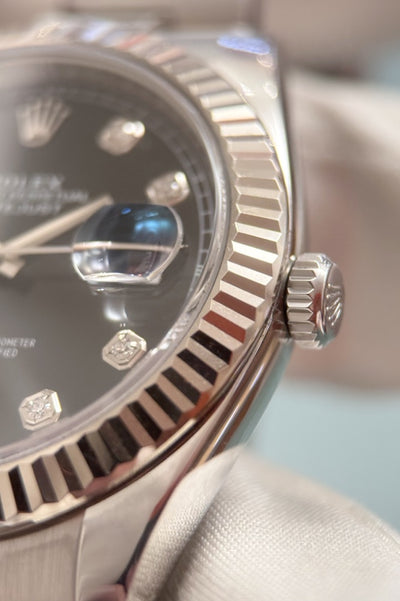 Rolex Datejust 41 - 126334 - Edelstahl/Weissgold - Bia/Black - Rolex Box &amp; EU-Papiere - Jahr: 08/2020 - Guter Zustand! - Premium Luxusuhr - Bild 8
