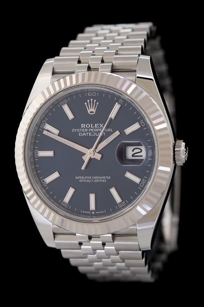Rolex Datejust 41 - 126334 - Edelstahl/Weissgold - Box/Papiere - LC100 - Jahr: 10/2019 - Jubilee - Premium Luxusuhr - Bild 1