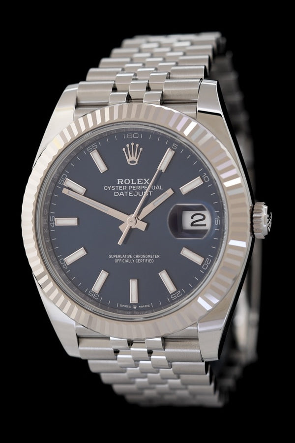 Rolex Datejust 41 - 126334 - Edelstahl/Weissgold - Box/Papiere - LC100 - Jahr: 10/2019 - Jubilee - Premium Luxusuhr - Bild 1