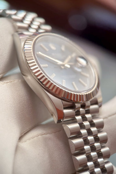Rolex Datejust 41 - 126334 - Edelstahl/Weissgold - Box/Papiere - LC100 - Jahr: 10/2019 - Jubilee - Premium Luxusuhr - Bild 12