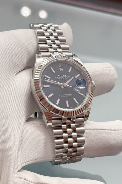Rolex Datejust 41 - 126334 - Edelstahl/Weissgold - Box/Papiere - LC100 - Jahr: 10/2019 - Jubilee - Premium Luxusuhr - Bild 2