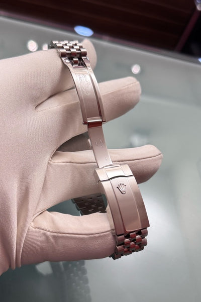 Rolex Datejust 41 - 126334 - Edelstahl/Weissgold - Box/Papiere - LC100 - Jahr: 10/2019 - Jubilee - Premium Luxusuhr - Bild 4