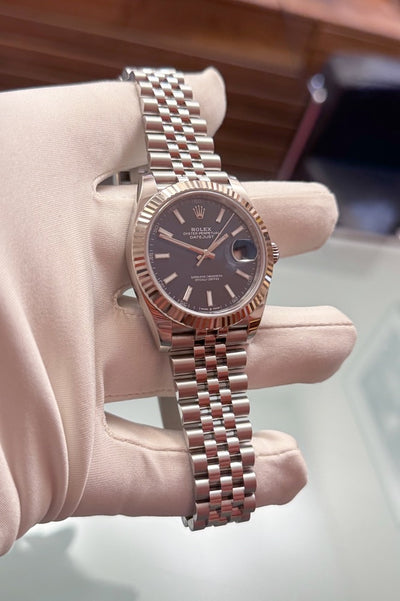 Rolex Datejust 41 - 126334 - Edelstahl/Weissgold - Box/Papiere - LC100 - Jahr: 10/2019 - Jubilee - Premium Luxusuhr - Bild 7