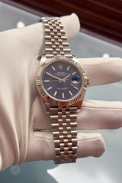 Rolex Datejust 41 - 126334 - Edelstahl/Weissgold - Box/Papiere - LC100 - Jahr: 10/2019 - Jubilee - Premium Luxusuhr - Bild 9