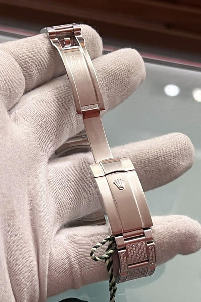Rolex Datejust II - Ref. 116300 - Box &amp; DE-Papiere - Edelstahl - Vollbesatz ca. 18 Karat - Automatik - Silver Arabic Dial - Jahr: 2014 - Premium Luxusuhr - Bild 10