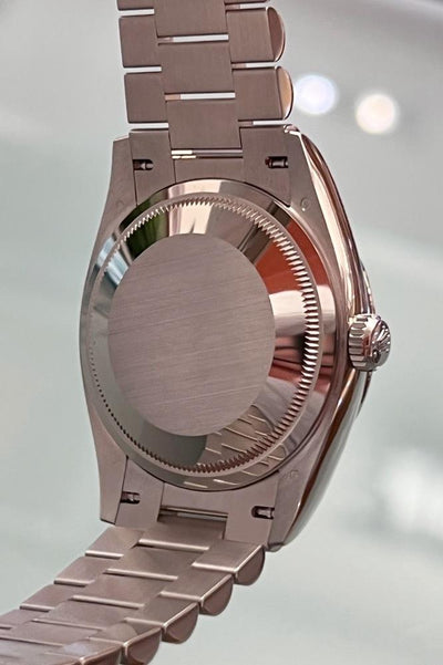 Rolex Day-Date 36 - Ref. 128239 - Box &amp; Papiere - 18k Weißgold - Automatik - &quot;Ombre&quot; Zifferblatt - Jahr: 2022 - Neu! - Premium Luxusuhr - Bild 6