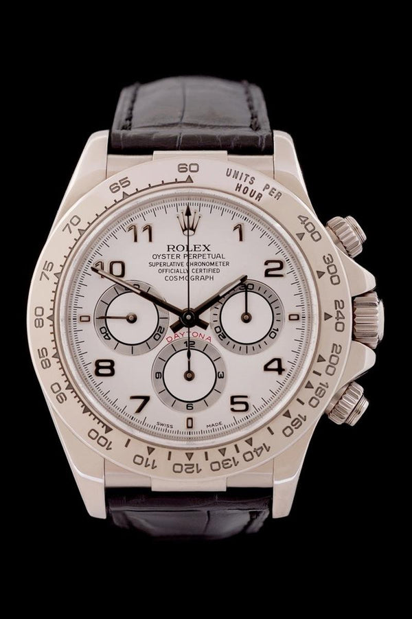 Rolex Daytona Zenith - 16519 - 18kt Weissgold - Jahr: 1999-2000 - Cal. 4030 - Guter Zustand! - Premium Luxusuhr - Bild 1