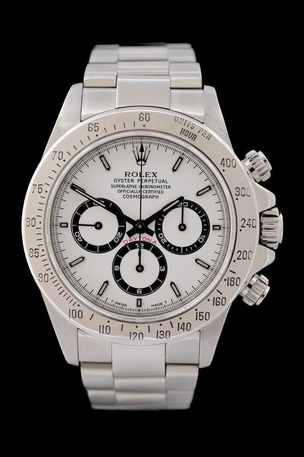 Rolex Daytona Zenith U-Serie mit Tritium/SL Dial - Ref. 16520 - Box &amp; EU-Papiere - Zenith Kaliber 4030 - 40 mm -  Automatik - Edelstahl - Jahr: 1999 - Super Rar!! - Premium Luxusuhr - Bild 1