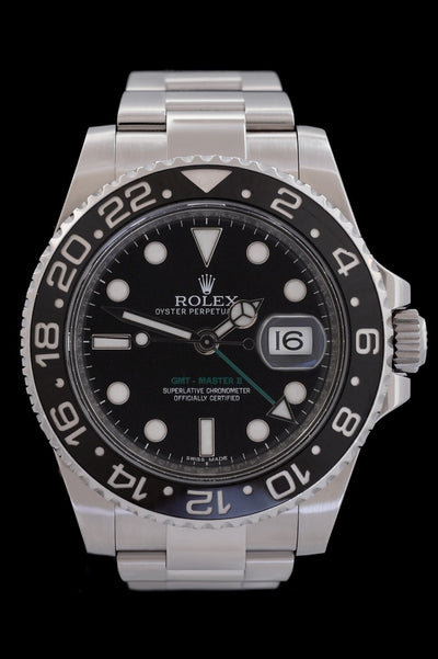 Rolex GMT-Master II - 116710LN - Edelstahl - Box/Papiere - Jahr: 2014 - Erstbesitz! - Premium Luxusuhr - Bild 1