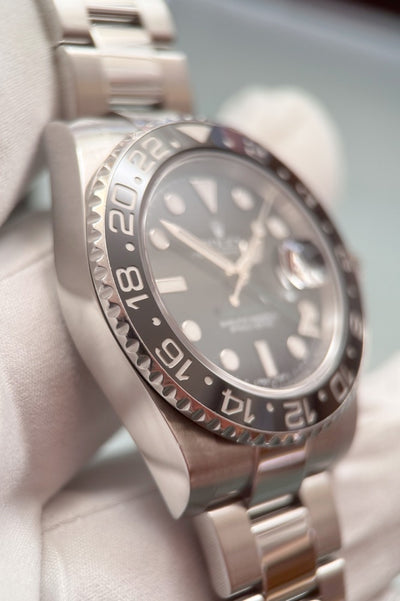 Rolex GMT-Master II - 116710LN - Edelstahl - Box/Papiere - Jahr: 2014 - Erstbesitz! - Premium Luxusuhr - Bild 8