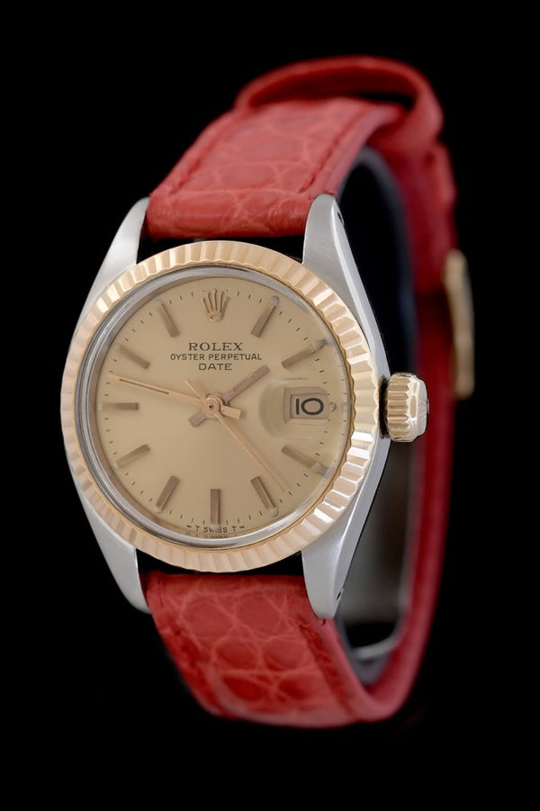 Rolex Lady Date - 6917 - Edelstahl/Gelbgold - Jahr: ca. 1981 - Automatik - 26mm - Premium Luxusuhr - Bild 1