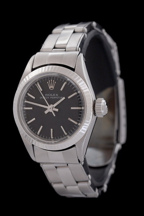 Rolex Oyster Perpetual 26 &quot;Lady&quot; - 6623 - Edelstahl/Weissgold - Oysterband genietet - Jahr: 1966 - Automatik - Vintage!! - Premium Luxusuhr - Bild 1