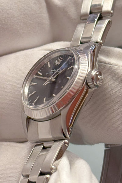 Rolex Oyster Perpetual 26 &quot;Lady&quot; - 6623 - Edelstahl/Weissgold - Oysterband genietet - Jahr: 1966 - Automatik - Vintage!! - Premium Luxusuhr - Bild 8