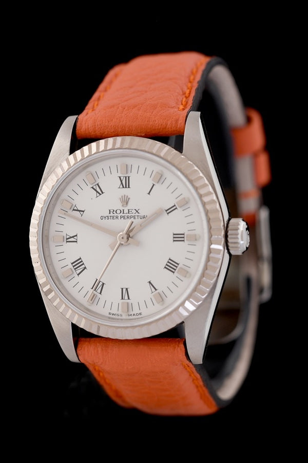 Rolex Oyster Perpetual 31 - Ref. 77014 - Buckley Dial - Edelstahl - Automatik - Jahr: 2000/2001 - Schöner Zustand! - Premium Luxusuhr - Bild 1