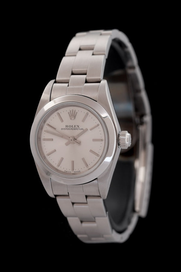 Rolex Oyster Perpetual &quot;Lady&quot; - 76080 - Edelstahl - Deutsche Papiere - Jahr: 03/2006 - 26mm - Automatik - Premium Luxusuhr - Bild 1
