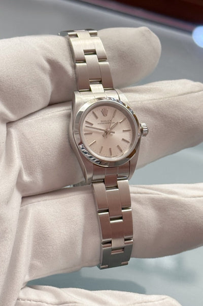 Rolex Oyster Perpetual &quot;Lady&quot; - 76080 - Edelstahl - Deutsche Papiere - Jahr: 03/2006 - 26mm - Automatik - Premium Luxusuhr - Bild 2