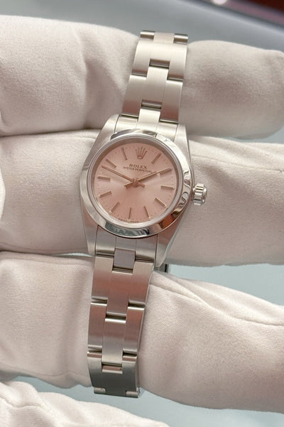 Rolex Oyster Perpetual &quot;Lady&quot; - 76080 - Edelstahl - Deutsche Papiere - Jahr: 03/2006 - 26mm - Automatik - Premium Luxusuhr - Bild 3