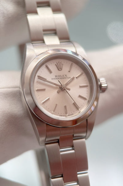 Rolex Oyster Perpetual &quot;Lady&quot; - 76080 - Edelstahl - Deutsche Papiere - Jahr: 03/2006 - 26mm - Automatik - Premium Luxusuhr - Bild 8