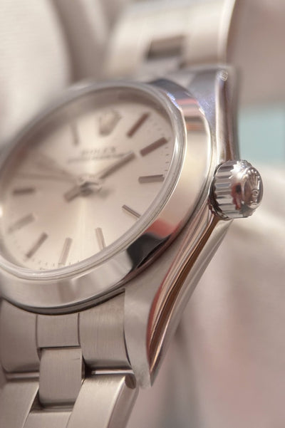 Rolex Oyster Perpetual &quot;Lady&quot; - 76080 - Edelstahl - Deutsche Papiere - Jahr: 03/2006 - 26mm - Automatik - Premium Luxusuhr - Bild 9